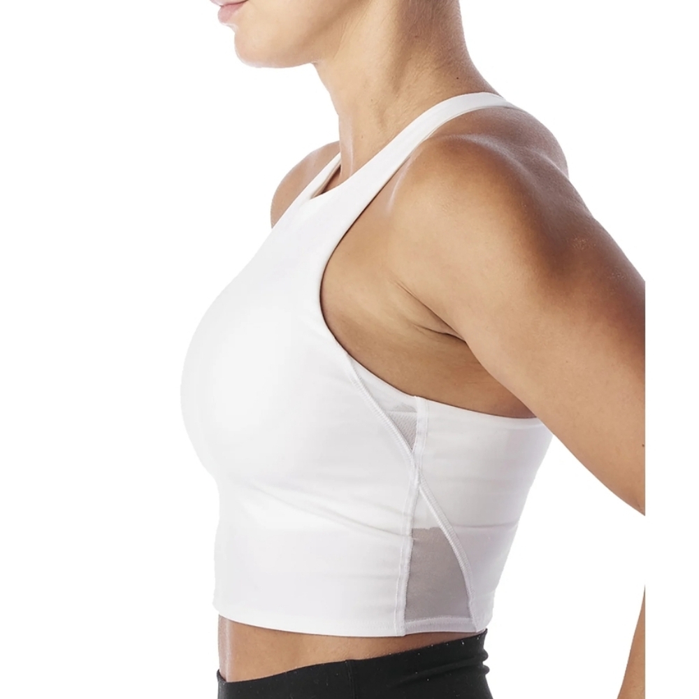 Avia Women's Low Support Trainer Crop Sports Bra L D-DD
